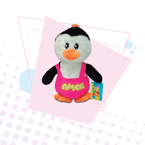 PINGUINO CON OVEROL Y SONIDO